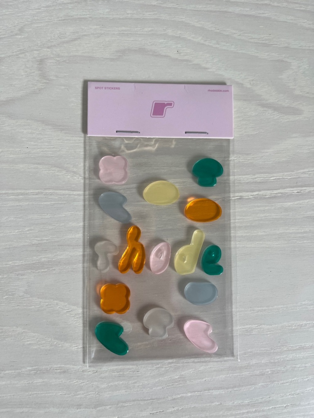 rhode skin Multicolor Spot Stickers - Pink, Green, Yellow, Orange, Blue, Cream